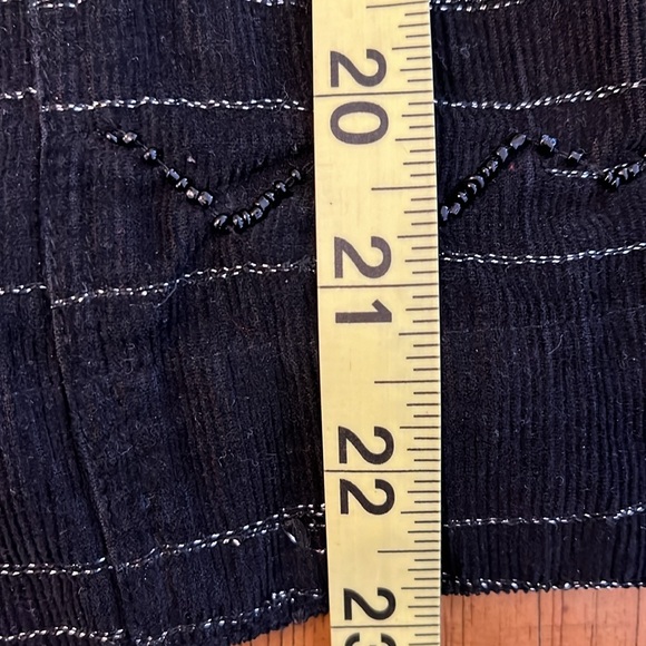 Chicos Black Embroidery Jacket with Metallic threading Size 1=8/10 Medium - Picture 8 of 11